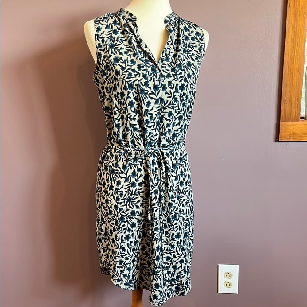 Loft Floral Sleeveless Dress